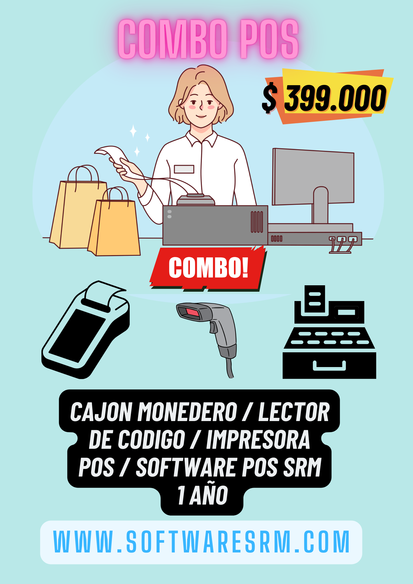 Combo POS Software SRM